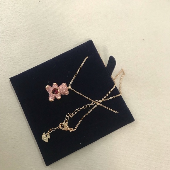 Swarovski pink bear necklace - Picture 6 of 8